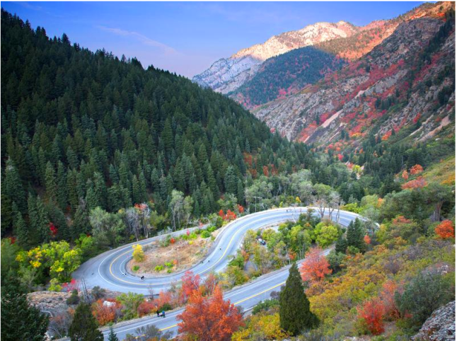Big Cottonwood Marathon S Curve